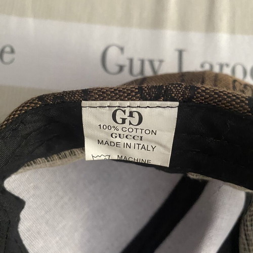 Gucci women's hat like new, brown