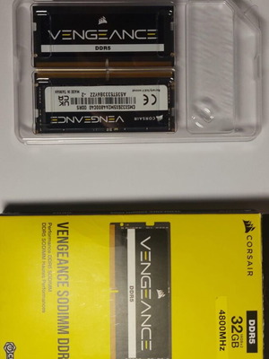 Corsair Vengeance DDR5 32GB RAM με 2x16GB Modules και Ταχύτητα 4800 Καινούργιο