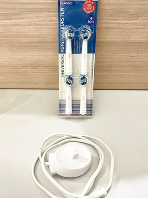 Κεφαλές οδοντόβουρτσας Oral-B και φορτιστής Braun καινούργια