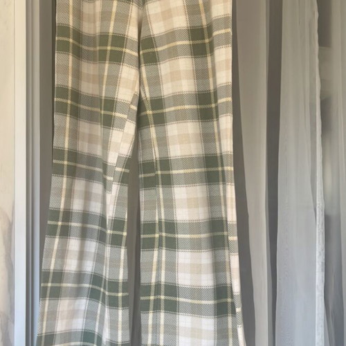 H&M pants like new, size 146 cm, white and green