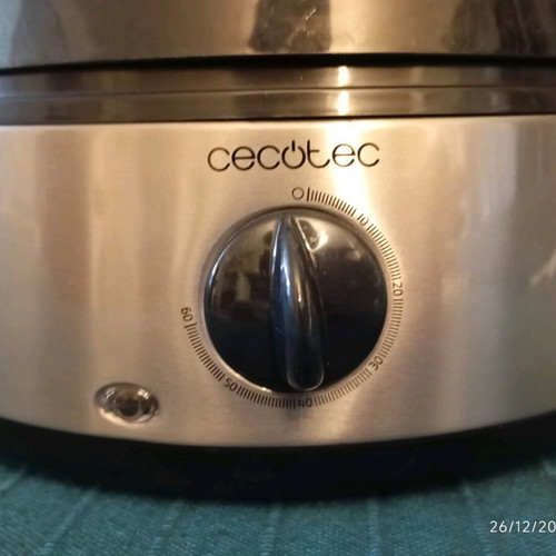 Cecotec 2-Level Steamer 800 W like new