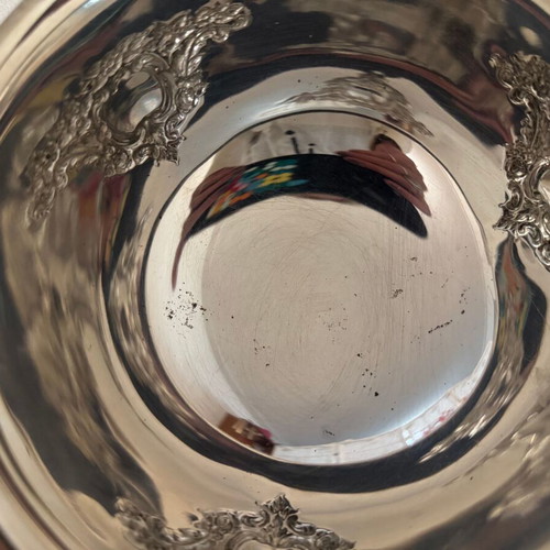 Silver-plated decorative bowl Stavros Nisiotis used