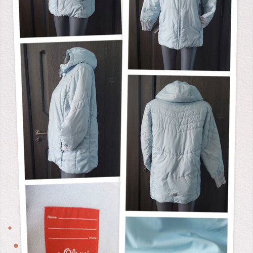 S.Oliver women's padded jacket with detachable hood, XL-XXL