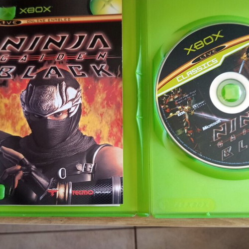 Ninja Gaiden Black Xbox original used, action game