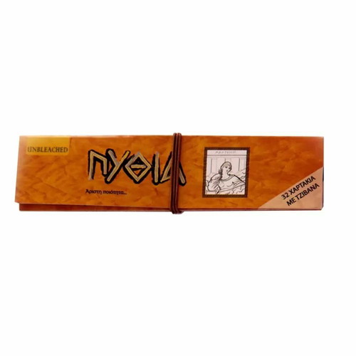 Pythia King Size unbleached cigarette paper new with tips