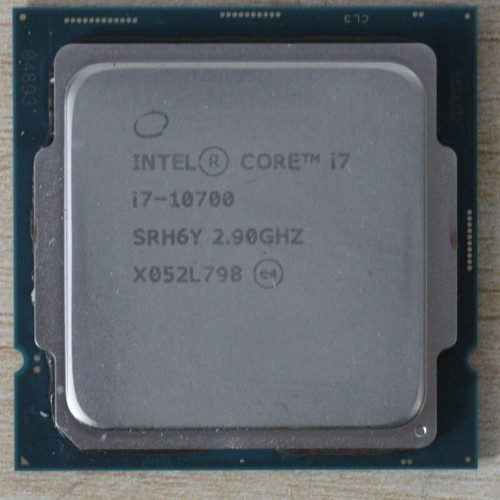 Intel Core i7 10700 CPU LGA 1200