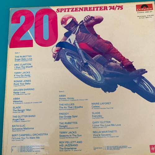 20 Spitzenreiter 74/75 vinyl record used