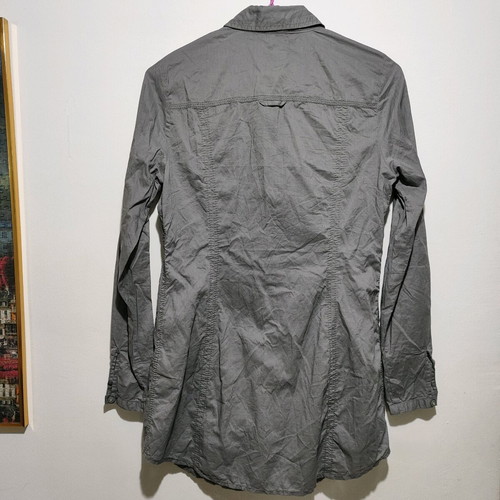Street One Women's Shirt S/M Gray Cotton like new
