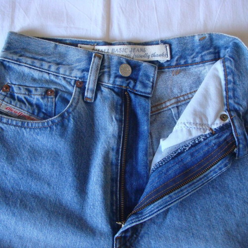 Diesel Rocket vintage jeans καινούργιο, μέγεθος W26, denim μπλε