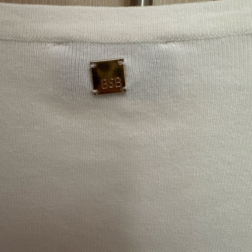 Bsb medium with transparent sleeves, like new, white