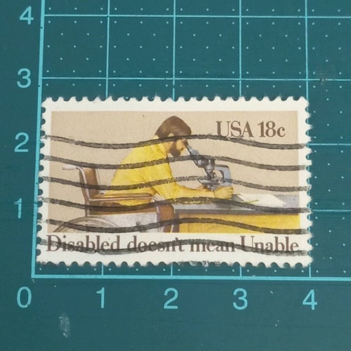 United States stamp 1981 like new, International Year of the Disabled