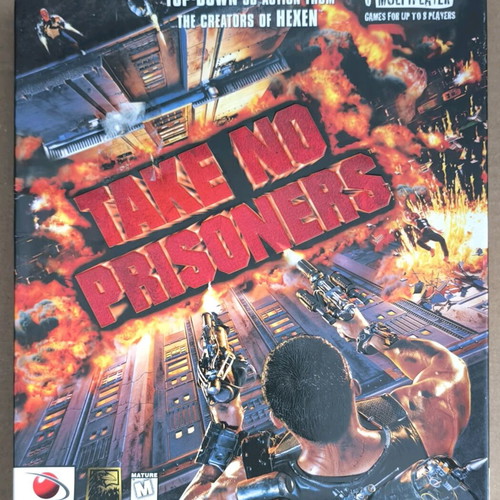 Take No Prisoners PC CD-ROM like new, Big Box