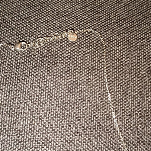 Oxzen steel evil eye necklace with blue stone new