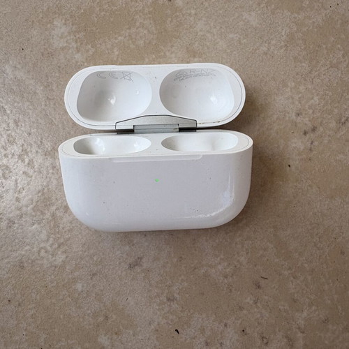 Apple AirPods Pro 2 left earbud with genuine lightning charging case