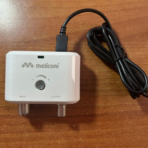 Meliconi 880101 Indoor Digital Aerial Signal Amplifier 25dB