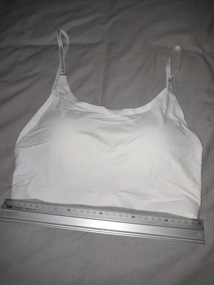 Shein bra new, white, for smaller bust