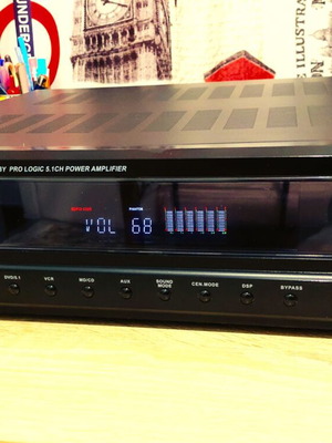 Bench KH02 Dolby Pro Logic 5.1 Amplifier like new