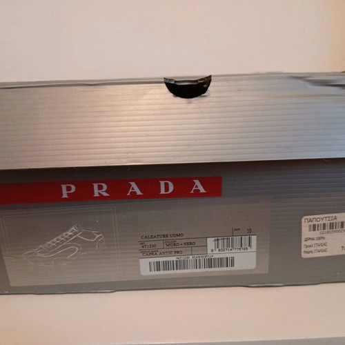 Prada Shoes, Made in Italy, size european 43- italian 8.5-american 10