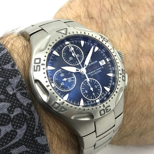 Kontiki Eterna Matic Chronograph Automatic men's watch new