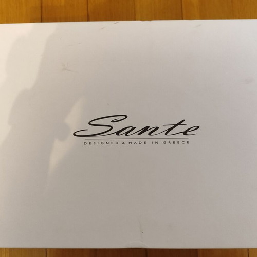 Sante suede platform shoes with 12 cm wooden heel like new, size 39, beige