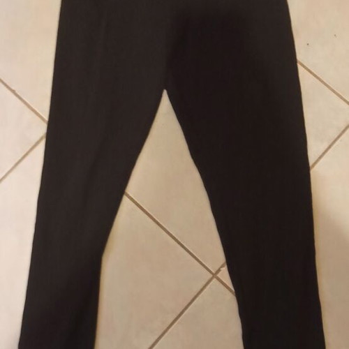 Women's pajama pants used, black, size M