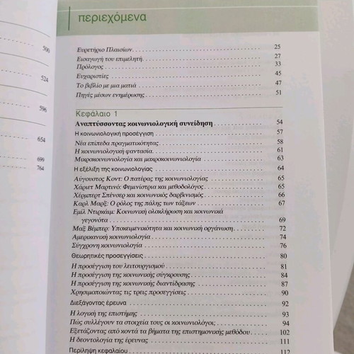 Sociology The Basic Concepts book like new, Greek