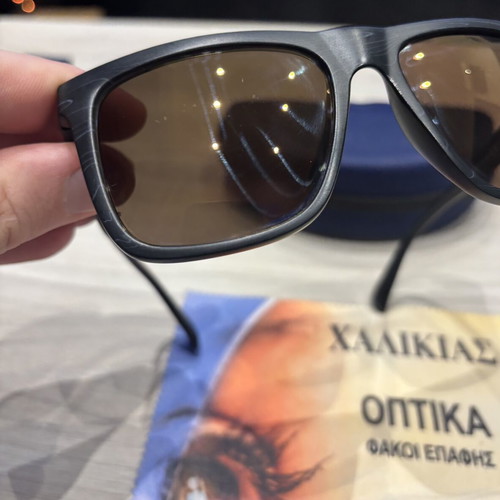 Beach Force BF07031K polarized sunglasses, black wood look