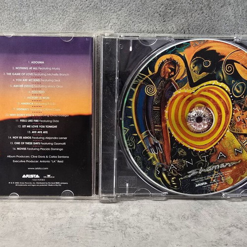 Santana Shaman CD used, rock
