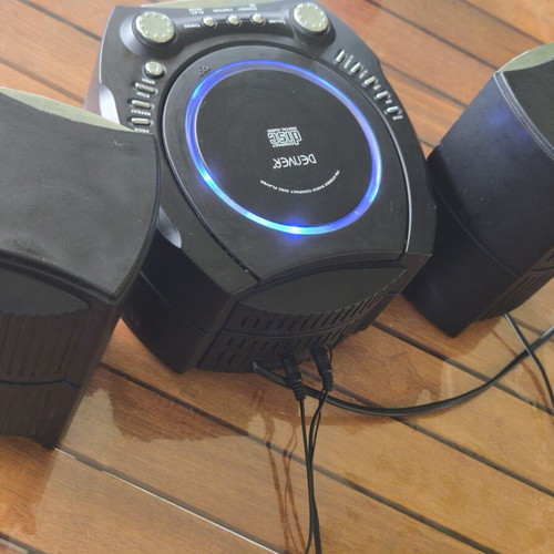 Denver MCA-180 CD player used with radio and alarm clock