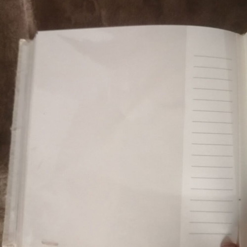 Photo album 20x20 cm new with frame for memories