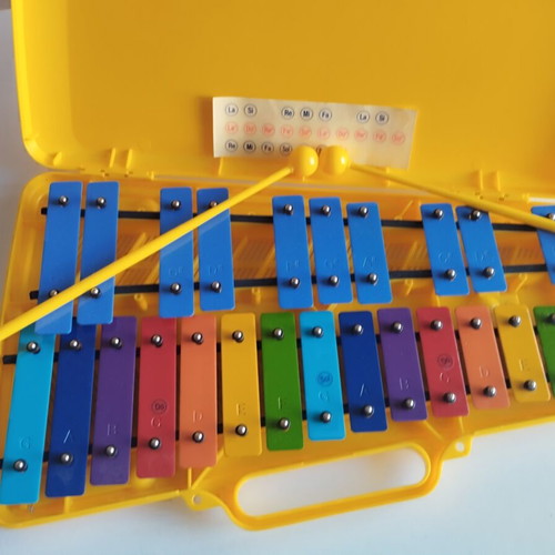 Angel AG-25N3 Metallophone Glockenspiel used, 25 notes, educational