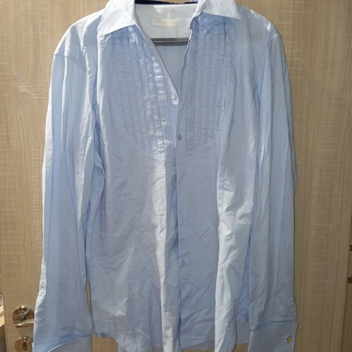Ermanno Scervino shirt like new, blue, size XL