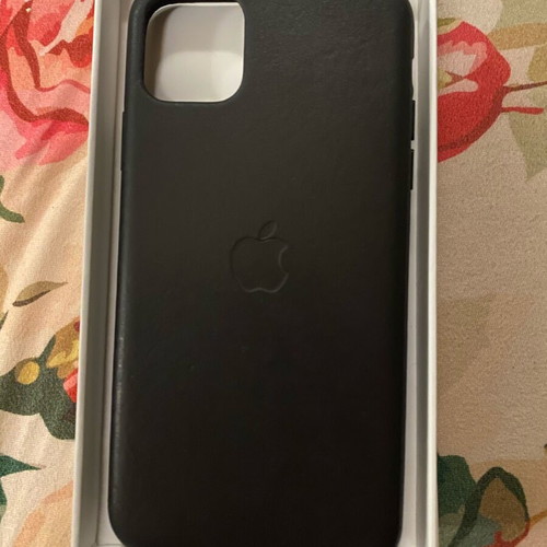 Apple leather case for iPhone 11 Pro Max like new