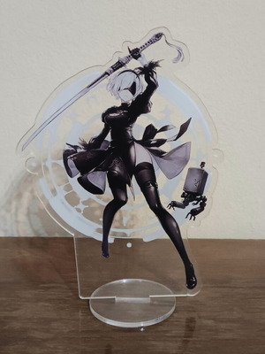 Nier Automata 2B ακρυλική φιγούρα σαν καινούργιο, 15 εκ