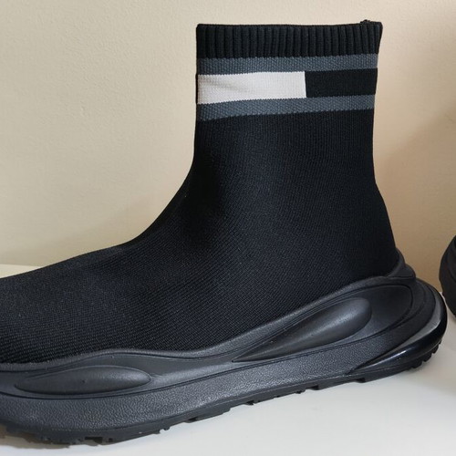 Tommy Jeans Sock-Sneaker size 40, like new, black knit mid cut