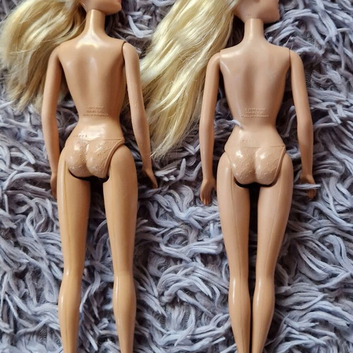 Barbie dolls restored, set of 2