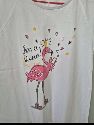 T-shirt σαν καινούργιο, άσπρο, μέγεθος 176 cm για 16 ετών
