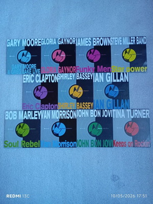 The Music Collection CD set, 11 titles, like new