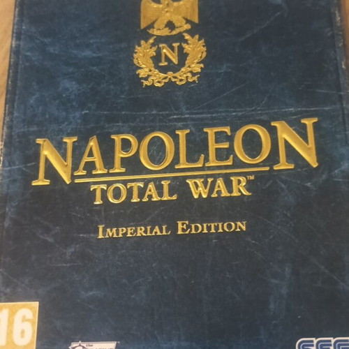 Napoleon Total War Imperial Edition Sega Mega PC used strategy game
