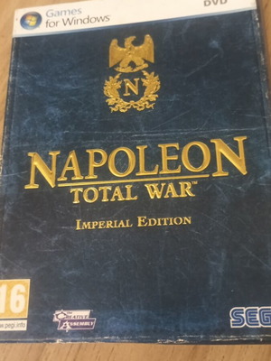 Napoleon Total War Imperial Edition Sega Mega PC μεταχειρισμένο στρατηγικό παιχνίδι