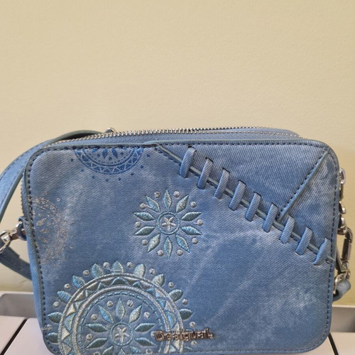 Desigual shoulder bag like new, blue