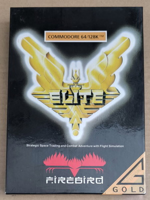 Elite Firebird Gold Edition Commodore Disk like new, big box