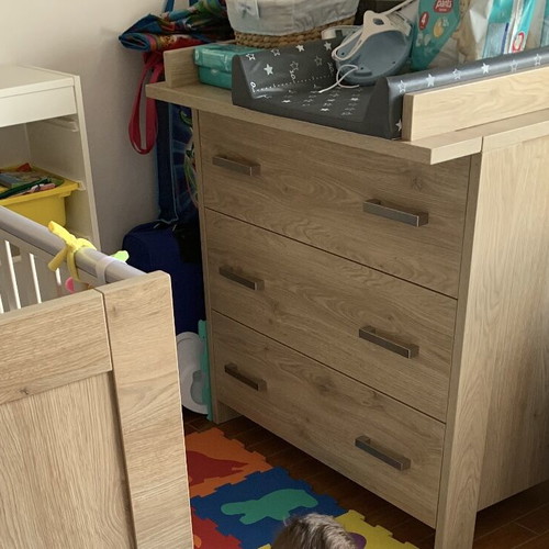 Dresser-Changing Table Like New With Extra Accessory