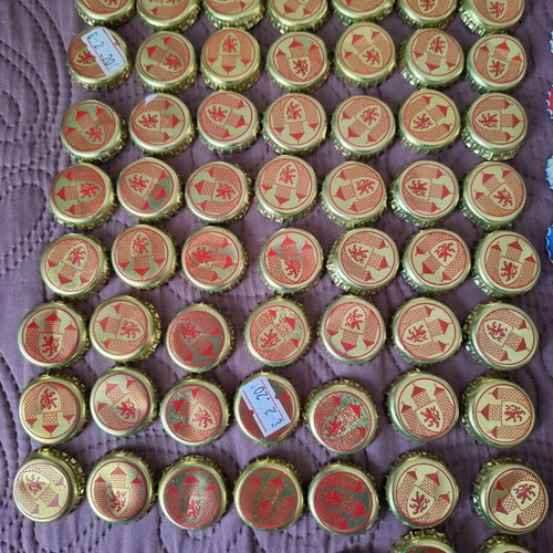 Beer caps like new set for crafts or collection