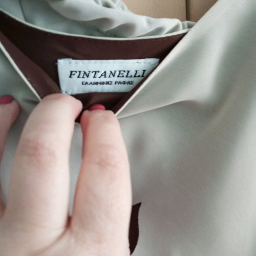 Skirt and top set like new, beige and brown, size 66