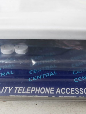 Central RJ11 πρίζα τηλεφώνου καινούργια, χωνευτή μονή 6P4C
