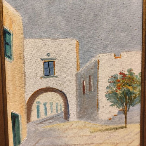 Simeon paintings used with island theme