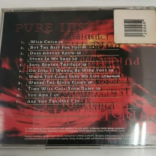Scorpions Pure Instinct CD like new, rock