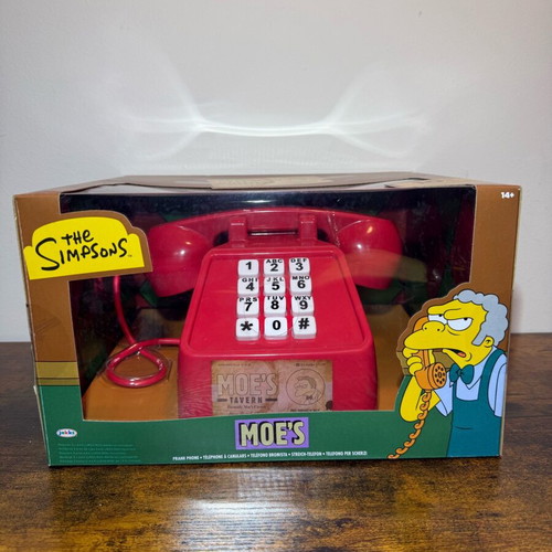 Jakks Pacific The Simpsons Moe Prank Phone Replica new