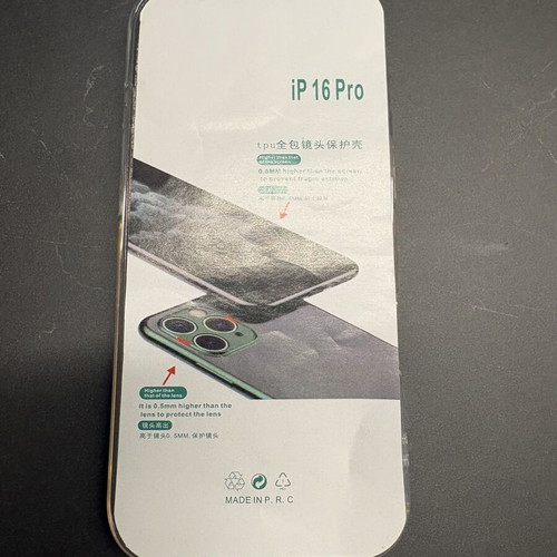iPhone 16 Pro transparent case new